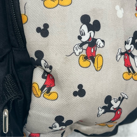 Disney Baby Backpack/Diaper Bag with Red Mickey Mouse Patch - Picture 10 of 16